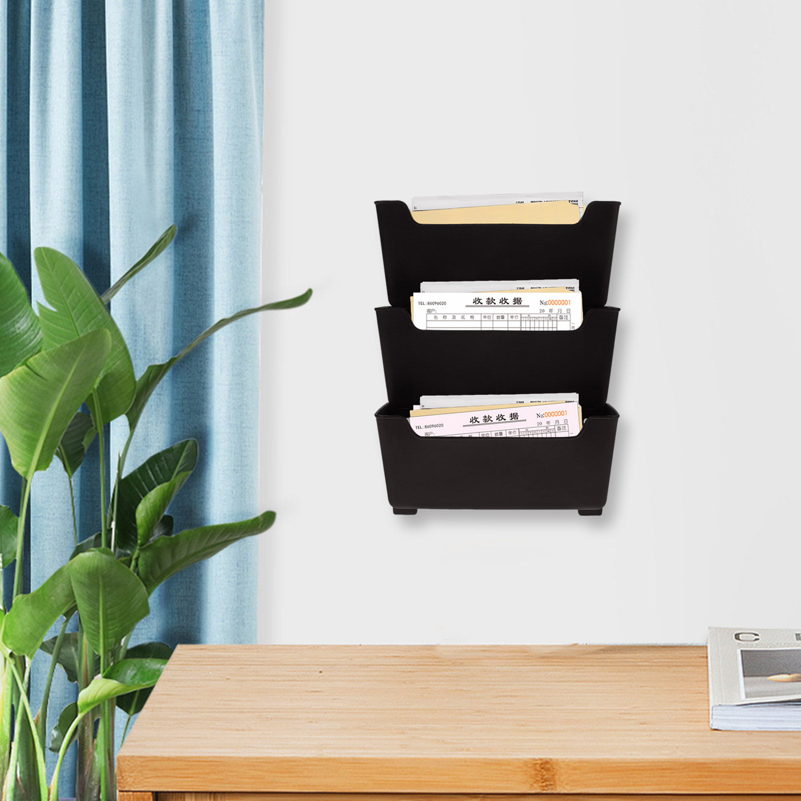 1 Set Rak Penyimpanan Dokumen  - Magazine Holder Rack ulasan dan harga